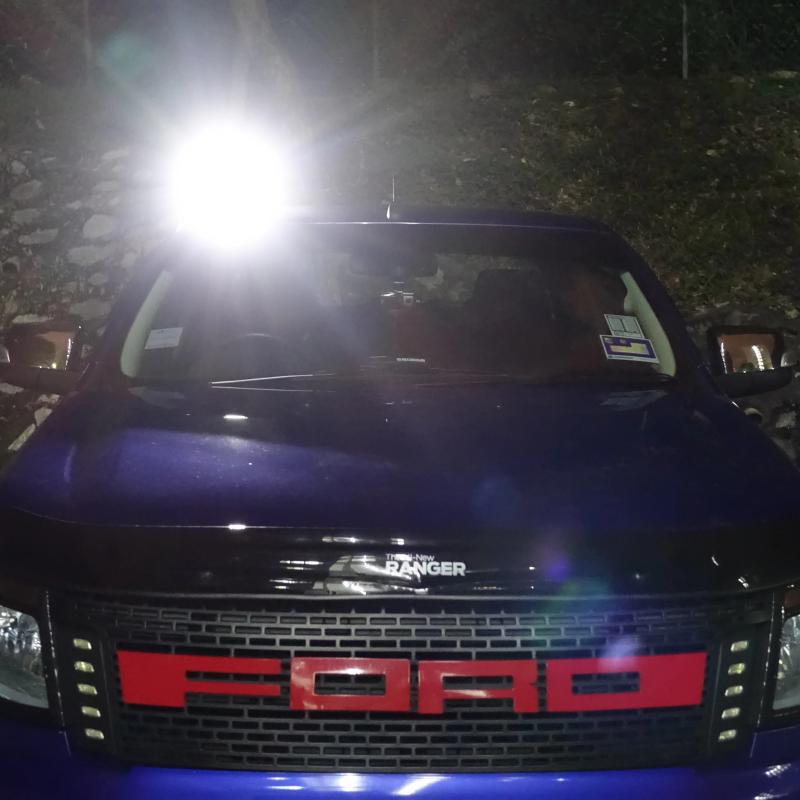 Alpha 180X Solar Flood Light