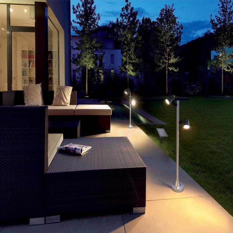 Mini 50X Twin Solar Spotlight Set