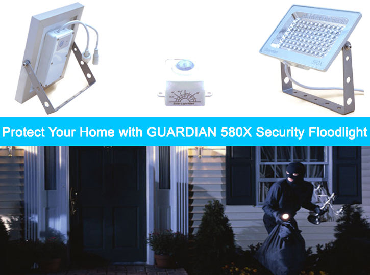 Solar Guardian 580X Security Flood Light
